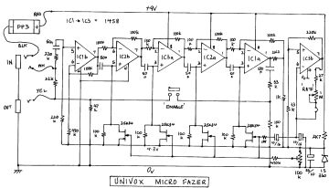Melos Mini Fazer schematic circuit diagram